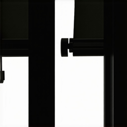 Close-up of modern motorized patio shades featuring wind and sun sensors in a stylish outdoor setting